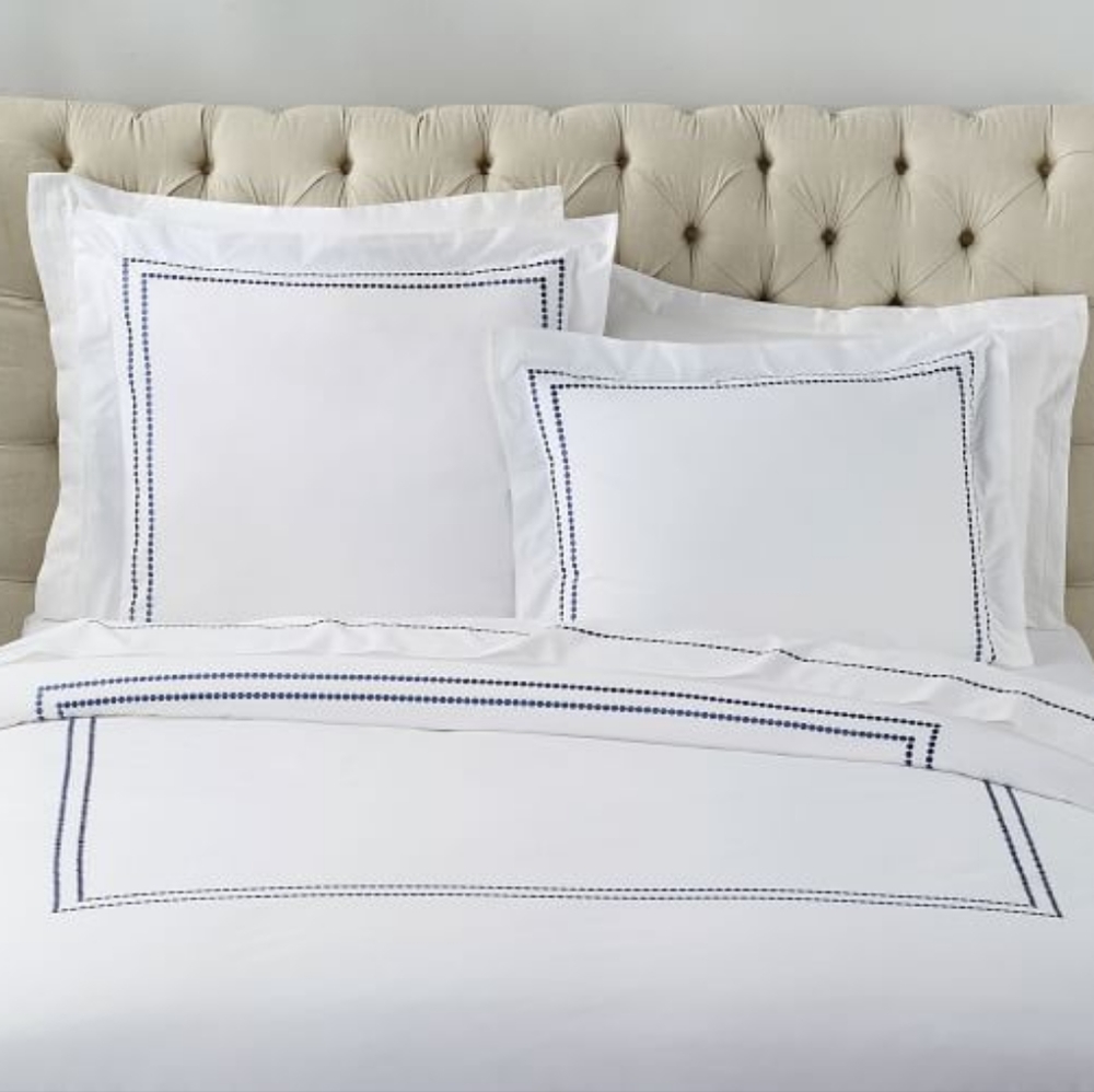 Pottery Barn Pearl Duvet Cover - King